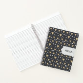 Carnet Cravate Graphite Geometry Luxe (Intérieur)