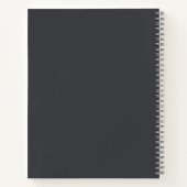 Carnet Cravate Graphite Geometry Luxe (Dos)