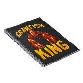 Carnet Crawfish King Citation Footy de fruits de mer (Côté Droit)