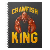 Carnet Crawfish King Citation Footy de fruits de mer (Devant)