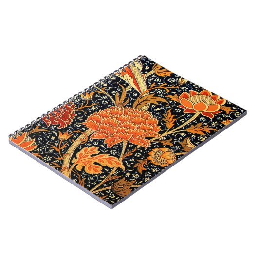 Carnet Cray by William Morris (Côté gauche)