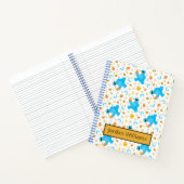 Carnet Crayon Cookie Monster Cookie Motif (Intérieur)