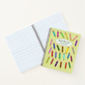 Carnet Crayons Alphabétiques Colorés Éduqués (Intérieur)