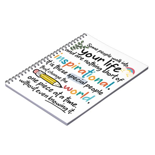 Carnet Crayons cassés couleur fixe (Côté gauche)