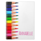 Carnet Crayons colorés (Devant)