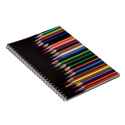 Carnet Crayons colorés (Côté Droit)