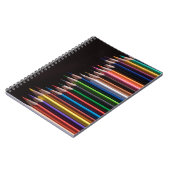 Carnet Crayons colorés (Côté gauche)