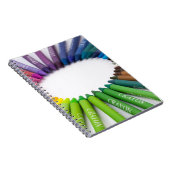 Carnet Crayons colorés de craie (Côté Droit)
