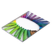 Carnet Crayons colorés de craie (Côté gauche)