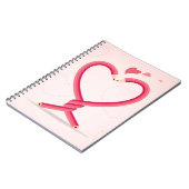 Carnet Crayons dans l'amour (Côté gauche)