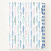 Carnet Crayons pastel  (Dos)