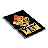 Carnet Crazy Monkey Man (Côté Droit)