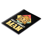 Carnet Crazy Monkey Man (Côté gauche)