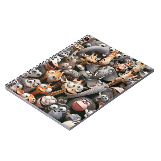 Carnet Crazy Wildlife Group (Côté gauche)