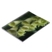Carnet Creamy White Foxglove Flowers (Côté gauche)