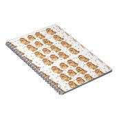 Carnet Create a cute horse wearing a tiny Christmas hat (Côté Droit)