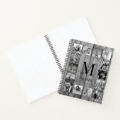 Carnet Create Your Custom Photo Collage Rustic Farmhouse (Intérieur)