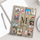 Carnet Create Your Custom Photo Collage Rustic Farmhouse