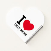 Carnet Create Your Own Funny I love  (Dos)