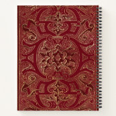 Carnet Create Your Own Gilded Chinese Red Notebook (Dos)