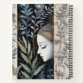 Carnet Create Your Own Hedge Witch Floral Botanical (Dos)