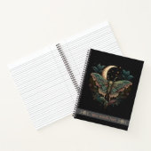 Carnet Create Your Own Iridescent Celestial Moth Floral (Intérieur)