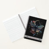 Carnet Create Your Own Iridescent Celestial Peony Moth (Intérieur)