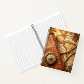 Carnet Create Your Own Sojourner Compass Rose Map (Intérieur)