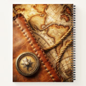 Carnet Create Your Own Sojourner Compass Rose Map (Dos)