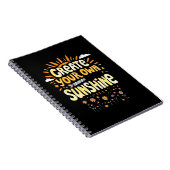 Carnet Create Your Own Sunshine (Côté Droit)