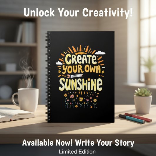 Carnet Create Your Own Sunshine