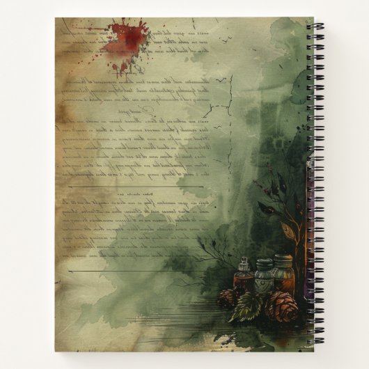 Carnet Create Your Own Yuletide Concoctions Apothecary (Dos)