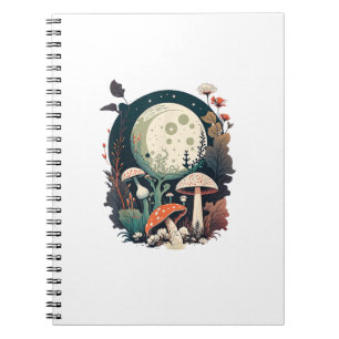 Carnet Création de champignons Aesthetic Goblincore et Co