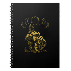 Carnet Création de champignons Aesthetic Goblincore et Co