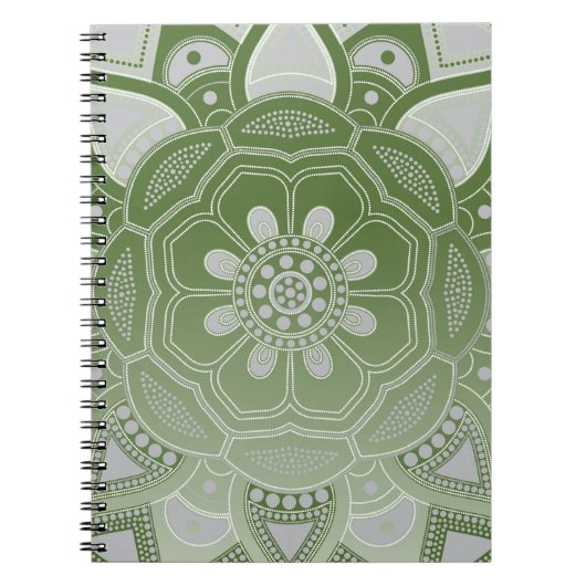 Carnet Création de mandala, tous les points pour un 5 (Devant)