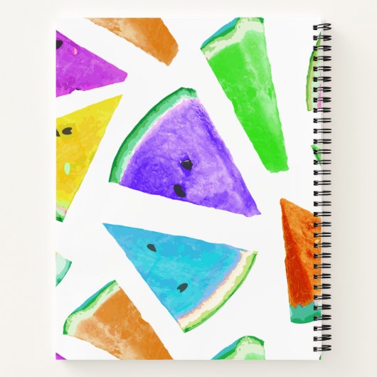 Carnet Création du Motif de pastèque 6 (Dos)