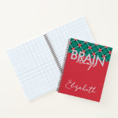 Carnet Creative Flow Brain Dump Mindset Organizer Coral (Intérieur)