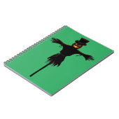 Carnet Creativité : photo de la spirale d'Halloween (Côté gauche)