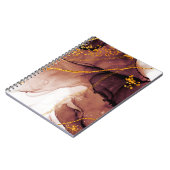 Carnet Créativité unique. Art&Or. Inspiré par le ciel. (Côté gauche)