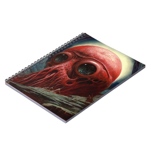 Carnet Créature Alien Sci-fi Horreur Art (Côté gauche)