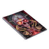 Carnet Créature Alien Surreal Horror Art (Côté Droit)