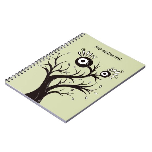 Carnet Créature bizarre cool (Côté gauche)