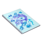 Carnet Créature de la fée mauve de sirène (Côté Droit)