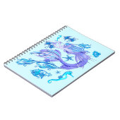 Carnet Créature de la fée mauve de sirène (Côté gauche)