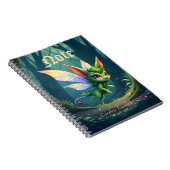 Carnet Créature Fée Enchantée – Lutin de la Forêt Magique (Côté Droit)