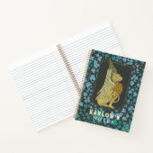 Carnet Créature mythique à Griffin bleu marine (Intérieur)