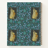 Carnet Créature mythique à Griffin bleu marine (Dos)