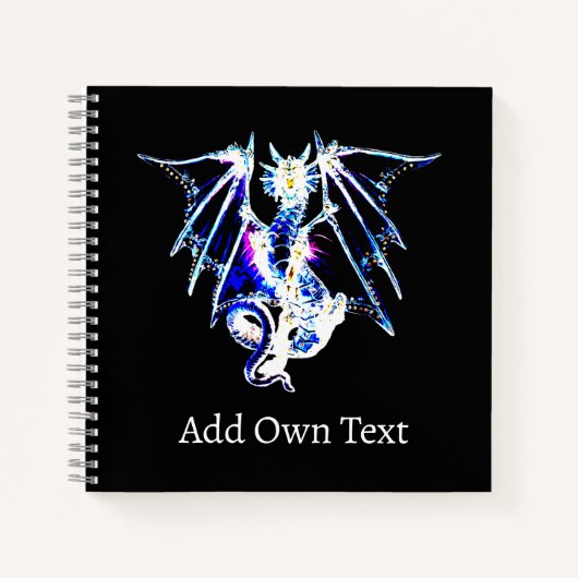 Carnet Créature mythique Bête marine Dragon de l'océan ab (Devant)