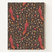 Carnet Créature mythique du phénix rouge cramoisi (Dos)