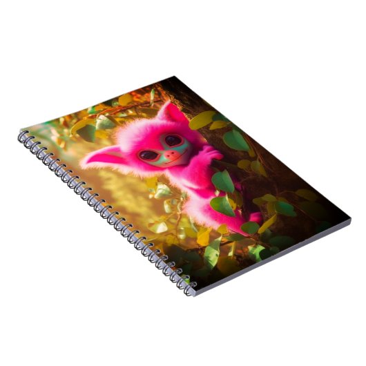 Carnet Créature rose (Côté Droit)